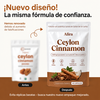 Alira® | Balance Metabólico Con Canela de Ceilán 12:1