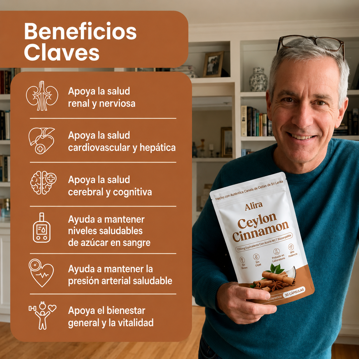 Alira® | Balance Metabólico Con Canela de Ceilán 12:1