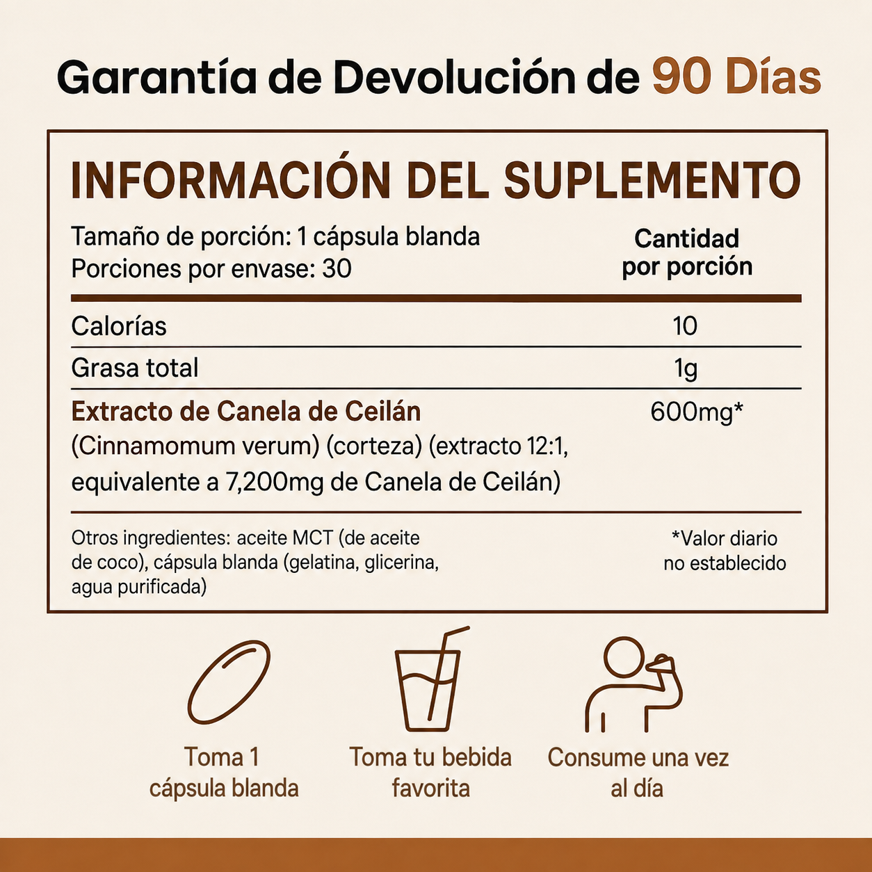 Alira® | Balance Metabólico Con Canela de Ceilán 12:1