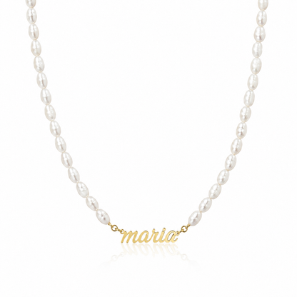 Collar de Perlas Personalizado