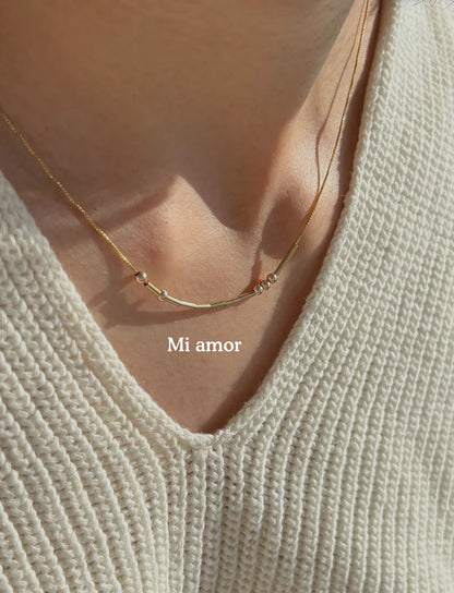 Collar con Código Morse