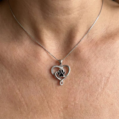 Collar Corazón Para Siempre